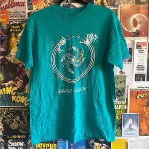 Hanes Grand Canyon Teal Graphic Short Sleeve Tee